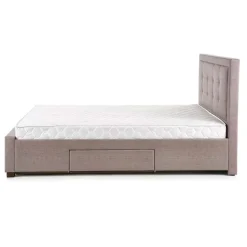 Letto 160x200cm matrimoniale con cassettoni beige Quarto Gihome®