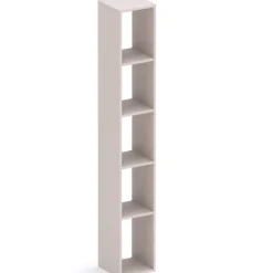 Libreria moderna 84x186h cm 1 anta beige Sunset 1004