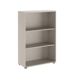 Libreria ufficio moderna 79x118cm beige cashmere Woody