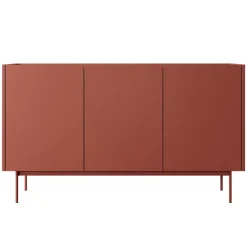 Madia moderna 144x83h cm 3 ante rosso Passion