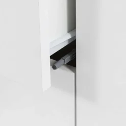 Madia 100x93h cm 1 anta 4 cassetti moderna bianco Eindhoven