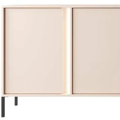 Madia 203x82h cm 4 ante moderna beige Melly