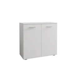 Madia 71x76h cm 2 ante moderna bianco Ely