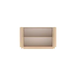 Madia 130x76h cm 2 ante moderna rovere Alba