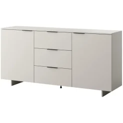 Madia 180x90h cm 2 ante soggiorno beige cashmere Stone