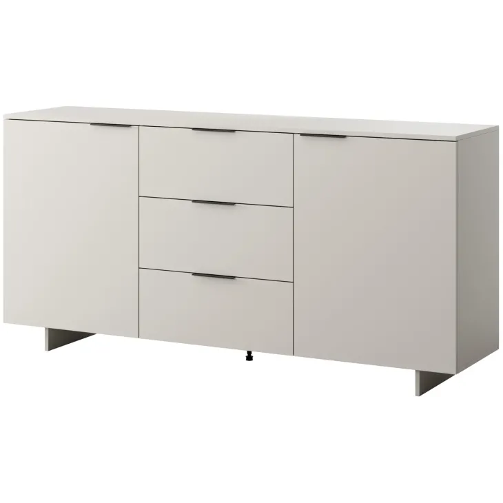 Madia 180x90h cm 2 ante soggiorno beige cashmere Stone
