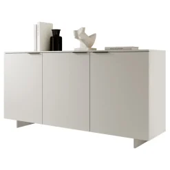 Madia 180x90h cm 3 ante soggiorno beige cashmere Stone