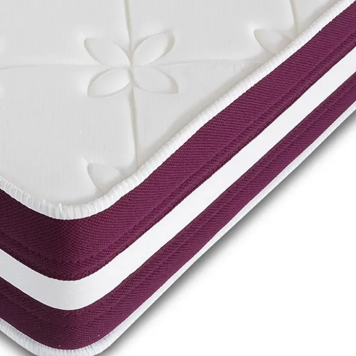 Materasso matrimoniale 180x200cm doppio strato memory antiacaro H. 24cm Superior Memory