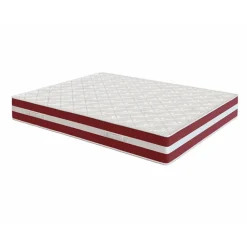Materasso singolo 90x190cm doppio strato memory antiacaro H. 24cm Superior Memory