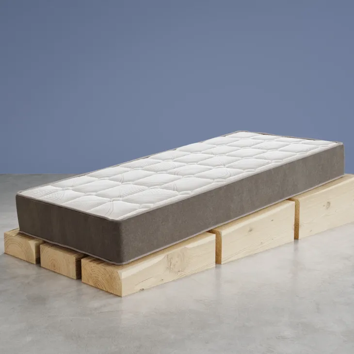 Materasso 80x200cm singolo memory traspirabile imbottito Perla