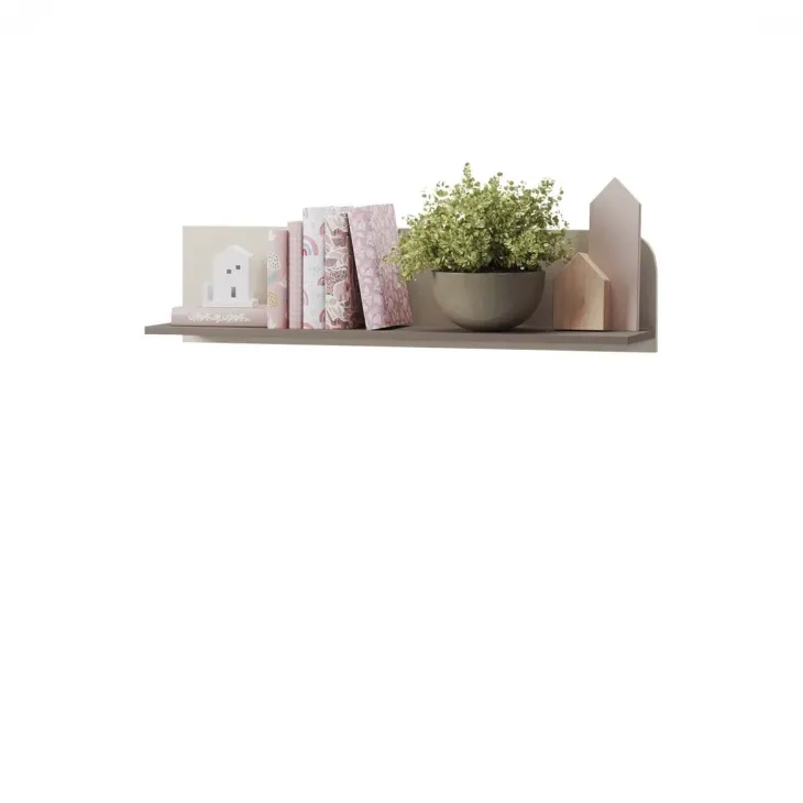 Mensola da parete 101x24h cm beige cashmere Rita