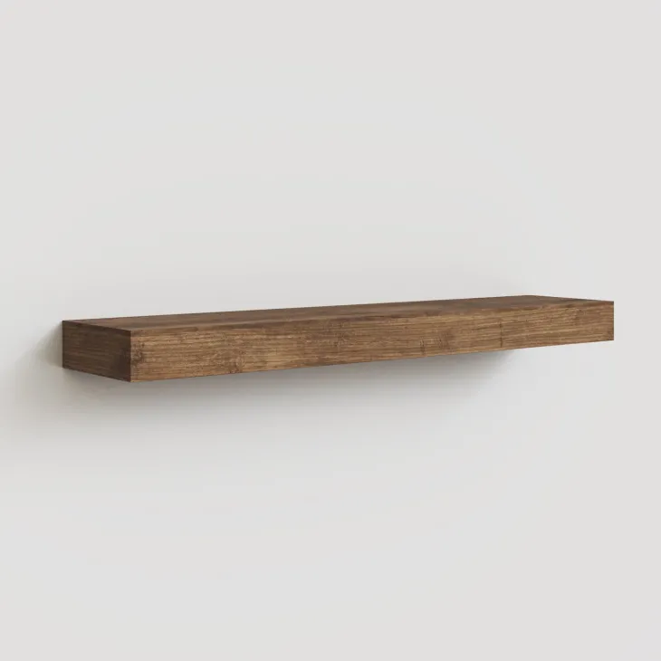 Mensola da parete 138x10h cm rovere scuro Sunset