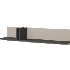 Mensola 110x22 cm antracite beige Essenzia