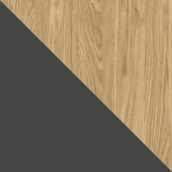 Mensola 110x22 cm antracite rovere Essenzia