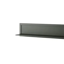 Mensola 177x32h cm da parete soggiorno verde scuro Texel