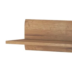 Mensola 180x22h cm da parete soggiorno moderna rovere Maiorca