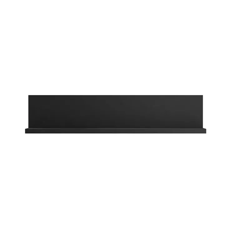 Mensola 150x32h cm per parete attrezzata nero opaco Megan Gihome®