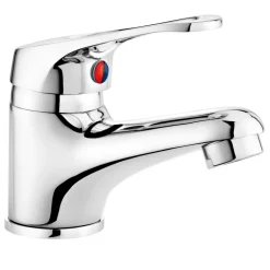 Miscelatore per lavabo bagno cromato Swiccy
