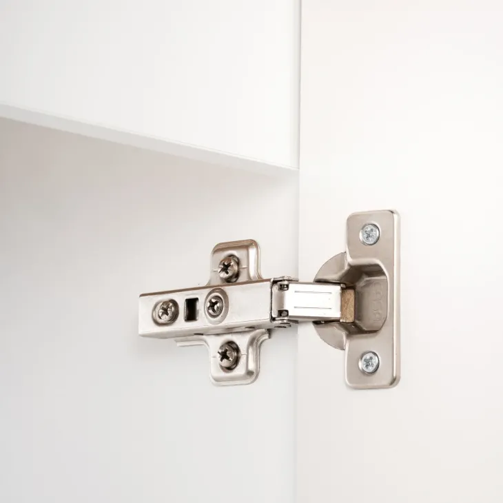 Mobile bagno sospeso cannettato 100cm con lavabo e colonna bianco rovere Cleany
