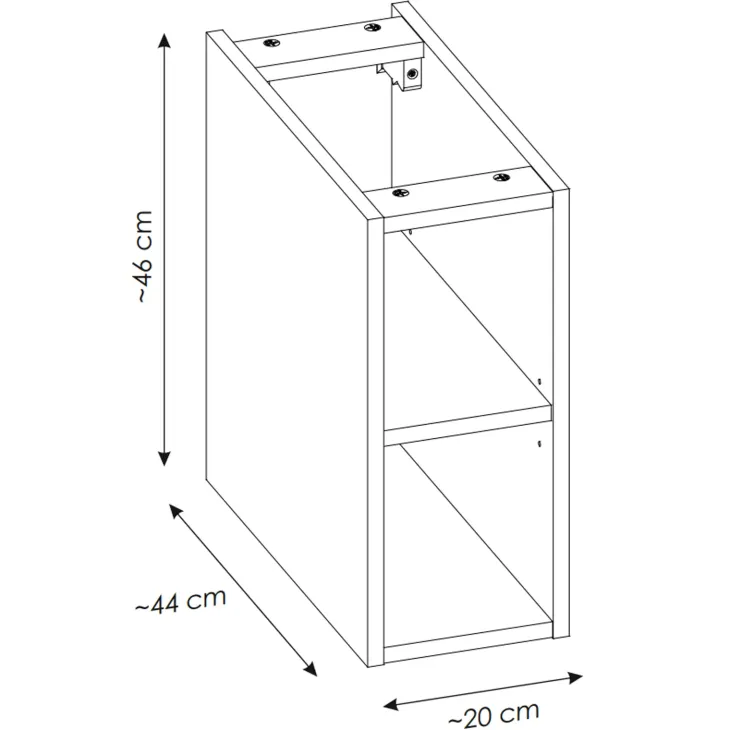 Mobile bagno sospeso 180cm cannettato con 2 lavabi, colonna e 2 specchi beige Autentic