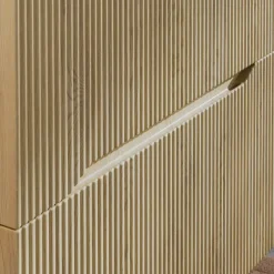 Mobile bagno sospeso 120cm cannettato rovere Pretty