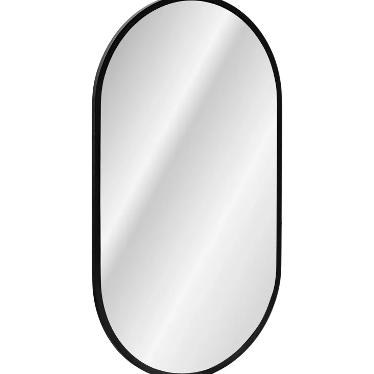 Mobile bagno sospeso 100cm cm con lavabo, specchio, colonna e cubotti quercia antracite Limpid