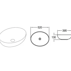 Mobile bagno sospeso 100cm cm con lavabo, specchio, colonna e cubotti quercia antracite Limpid
