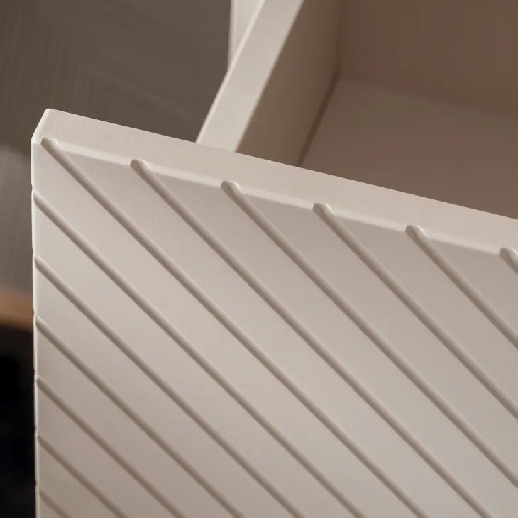Mobile bagno sospeso 60cm con colonna beige cashmere Neutry