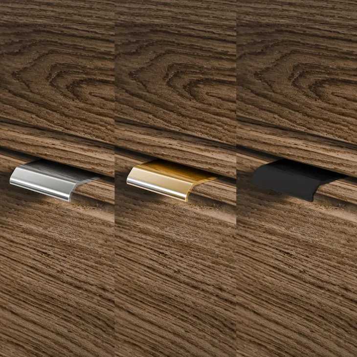 Mobile bagno sospeso 60cm con colonna noce Walnuts