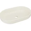 Mobile bagno sospeso fresato 80cm con colonna beige Sand