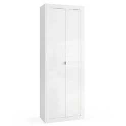 Mobile bagno 70x195h cm 2 ante bianco lucido Turny