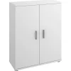 Mobile bagno 61x80h cm con 2 ante multiuso legno bianco Ander