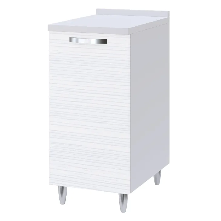 Mobile base cucina 40x86h cm 1 anta bianco frassinato Talise