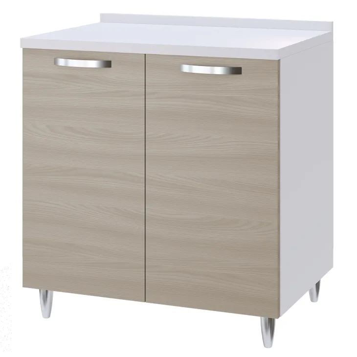 Mobile base cucina 80x86h cm 2 ante rovere olmo Talise
