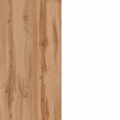 Mobile dispensa cucina 90x90h cm 3 vani bianco piano rovere Gourmet
