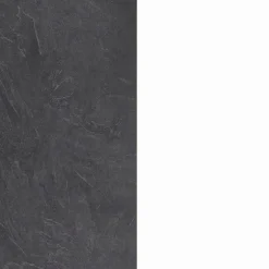 Mobile dispensa cucina 90x90h cm 3 vani bianco piano grigio pietra Gourmet