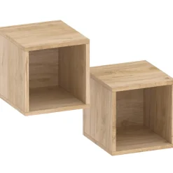 Mobile ingresso consolle 98x196h cm pannello cannettato rovere chiaro antracite Sunset Decor 1002