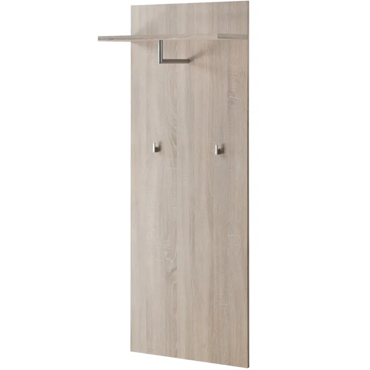Mobile ingresso 90x203h cm con appendiabiti rovere sonoma California 1 Gihome®