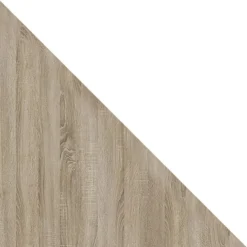 Mobile ingresso 97x195h cm con attaccapanni e specchio sonoma bianco Zefira