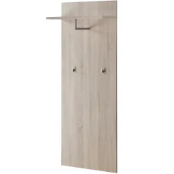 Mobile ingresso 180x203h cm con specchio e appendiabiti rovere sonoma California 3 Gihome®