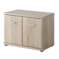 Mobile ingresso 120x203h cm con specchio e appendiabiti rovere sonoma California 2 Gihome®