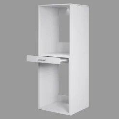 Mobile lavatrice e asciugatrice 69x189h cm bianco Ordinary