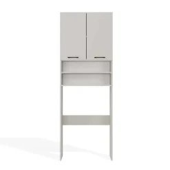 Mobile lavatrice 64x180h cm 2 ante e doppio vano a giorno beige cashmere Motty