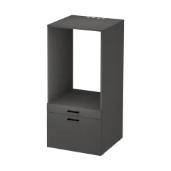 Mobile lavatrice 67x144h cm con cassettone antracite Water