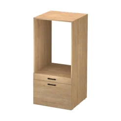Mobile lavatrice 67x144h cm con cassettone rovere Water