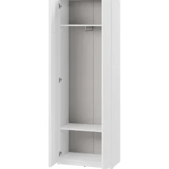 Mobile multiuso ingresso 69x200h cm appendiabiti bianco Accent
