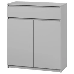 Mobile multiuso ingresso 92x107h cm con cassetto grigio Accent