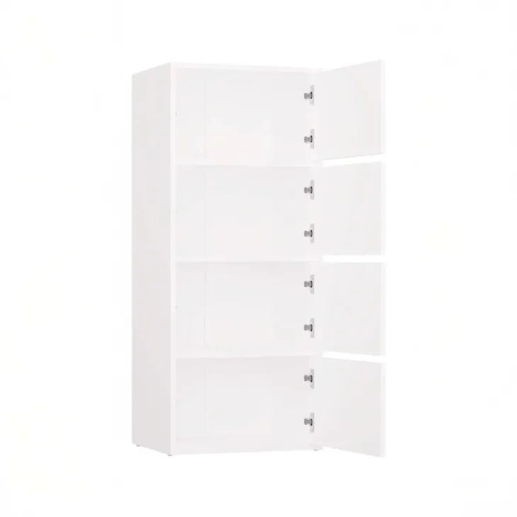 Mobile multiuso ingresso 50x119h cm scarpiera 4 ante bianco Tyler