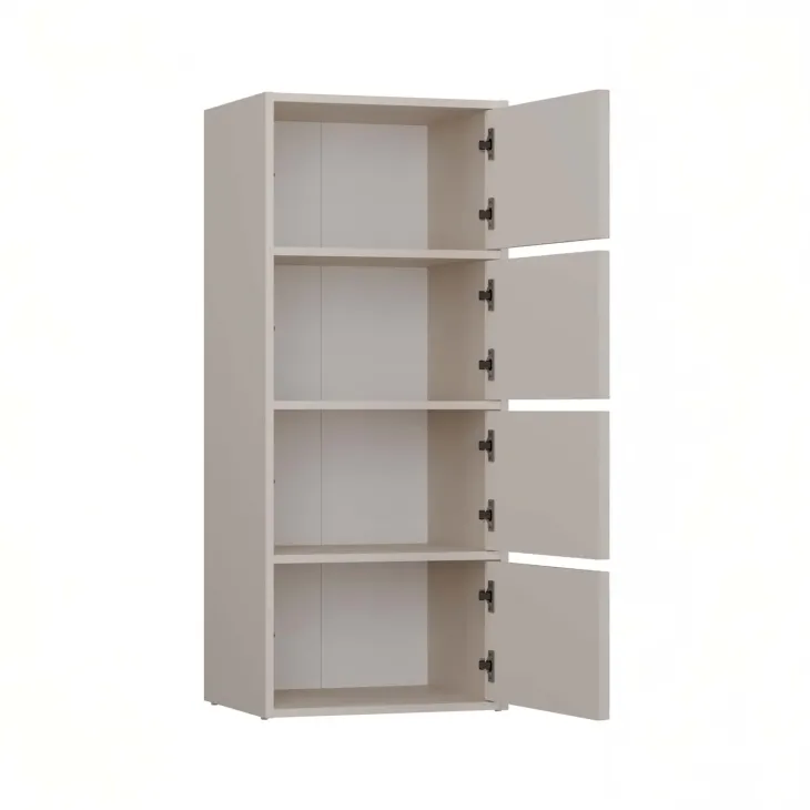 Mobile multiuso ingresso 50x119h cm scarpiera 4 ante cashmere Tyler