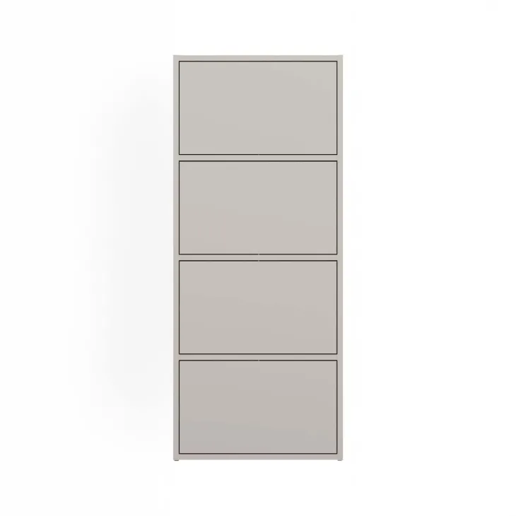 Mobile multiuso ingresso 50x119h cm scarpiera 4 ante cashmere Tyler